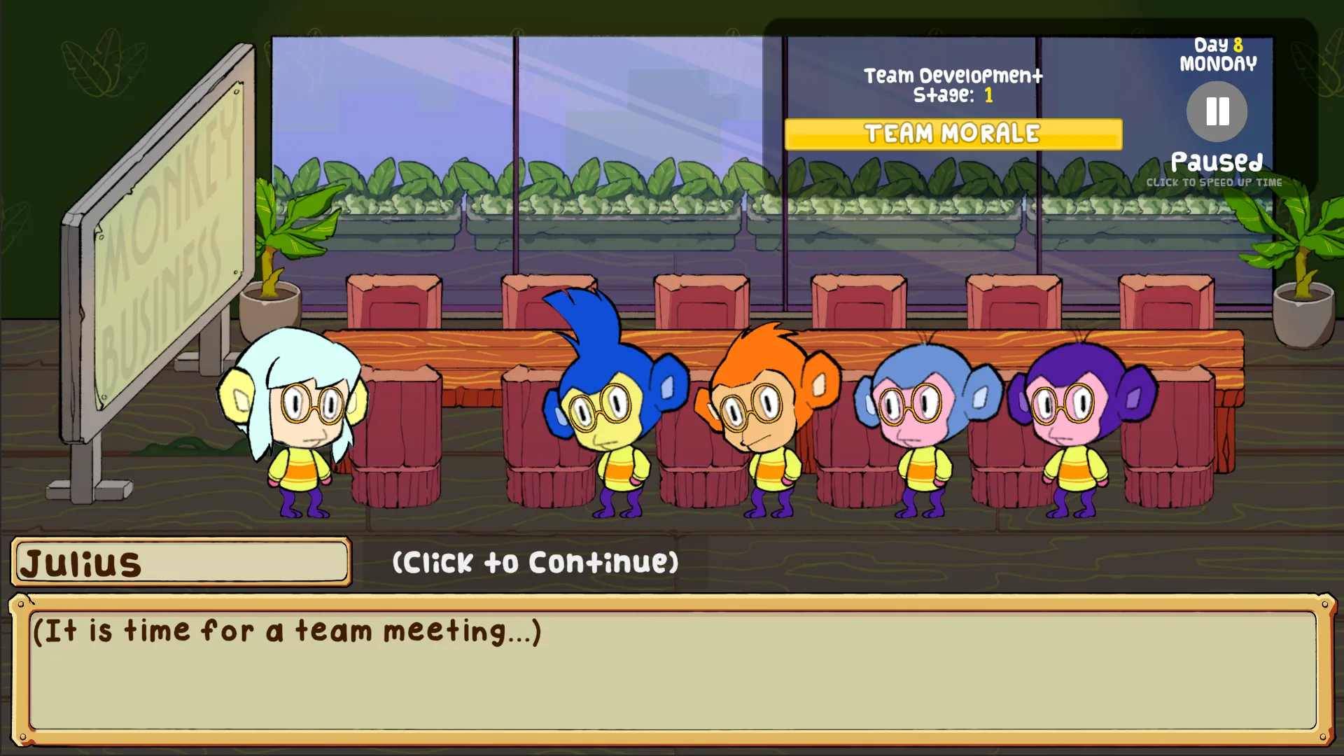 Monkey Business In-Game Screenshot